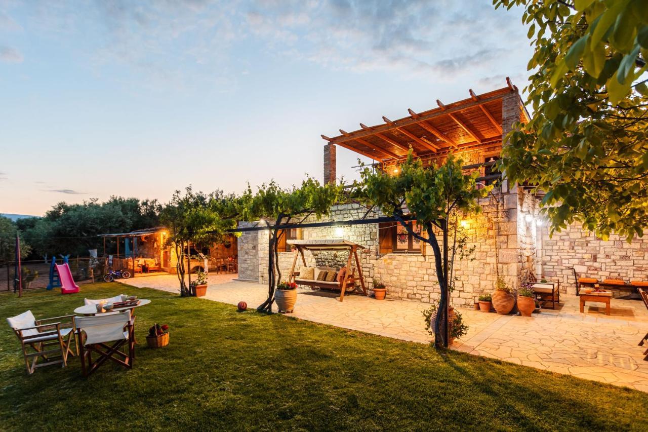 Petalidi Olive Garden Stone House Near The Beach 외부 사진